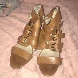 Leather Strap and Buckle Sandal